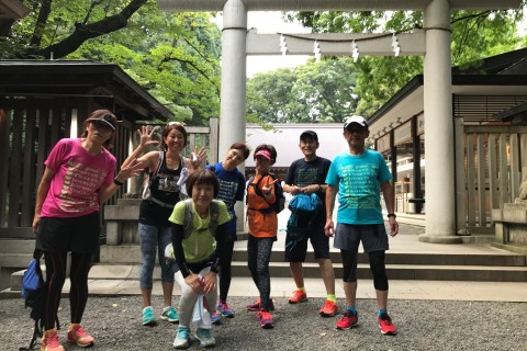 ［JoyRun☆999th］麻布十番納涼祭りと江戸の歴史跡ジョイラン