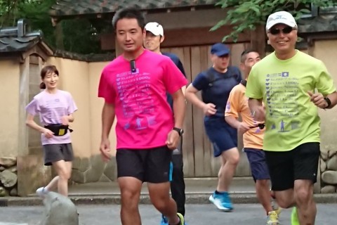 ［JoyRun☆986th］ランで旅する　＜金沢ナイトラン・夏の夜のライトアップな街＞