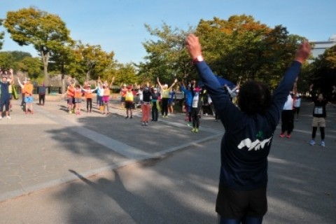 第5回大阪ミントJC主催　3時間リレーマラソンin大阪城