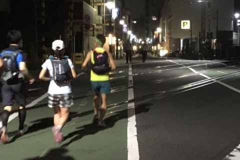 残り僅か！真夏のワラーチナイト 江戸横濱ウルトラ練習会