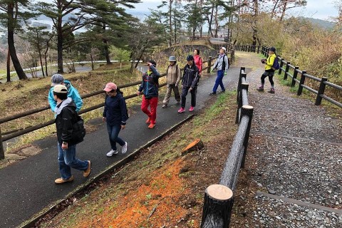 ディープな松島ウォーキング・ビギナー4キロ葉山奥の院＆チャレンジ9キロ松島四大観扇谷