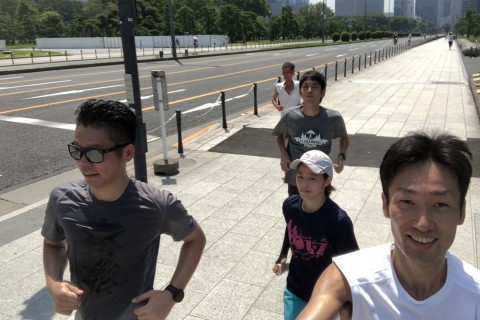 【富士山マラソン公式練習会】ペース走＠ヴィクトリア青山外苑前店