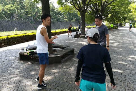 【富士山マラソン公式練習会】ペース走＠ヴィクトリア青山外苑前店