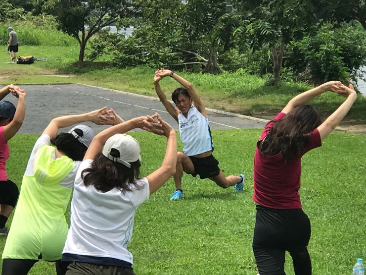 多摩川を走ろう