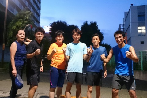 ナイスケアランニングクラブ定期練習会