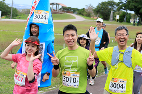 12月16日開催『沖縄100Kウルトラマラソン』ニライカナイラン&ウォーク