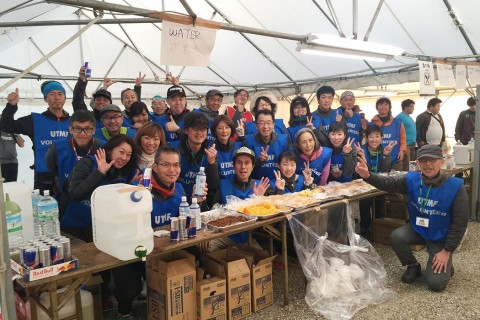 UTMF2019 山中湖きらら エイドボランティア
