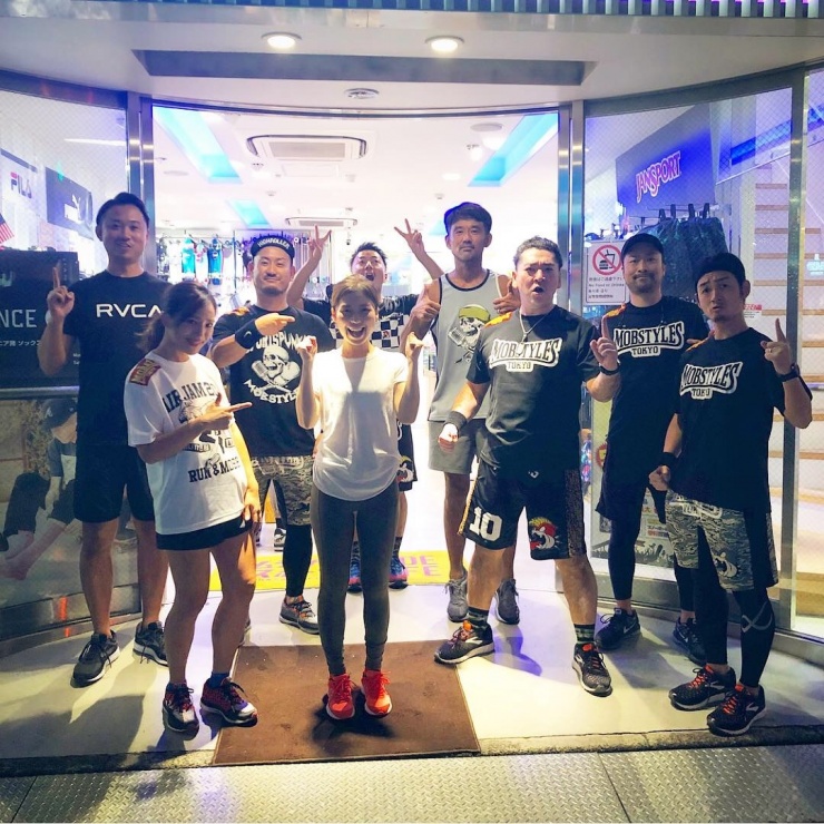 前回のナイトラン&おでんの時の1枚♩