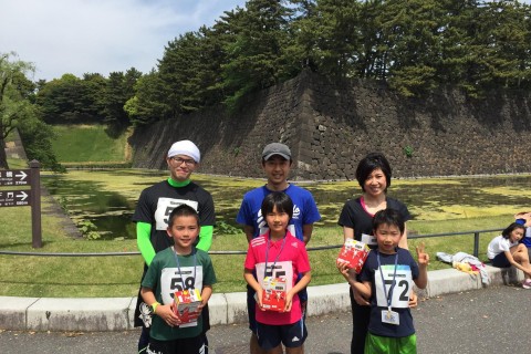 第122回皇居Cityマラソン＆親子funラン　Supported by グリコパワープロダクション