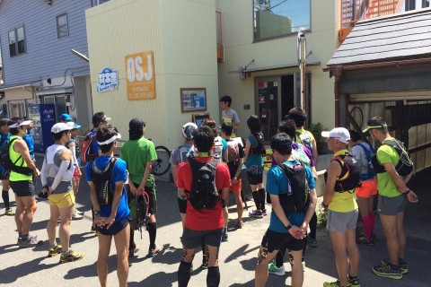 自然の中で楽しむトレイルランニング