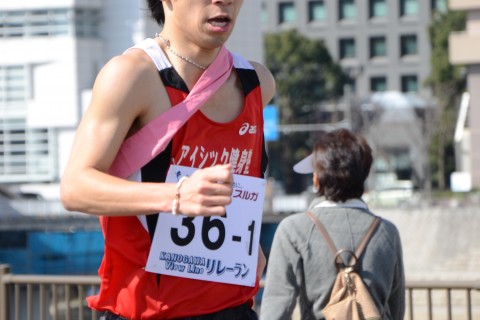 かのがわViewLineリレーラン