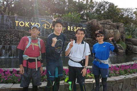 霞ヶ浦マラソン前　ディズニーラン34キロ（ペース目安：キロ7分）