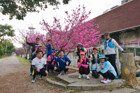 お花見ランニングツアー【Run Ride POINT×オカシノニワ コラボ企画】