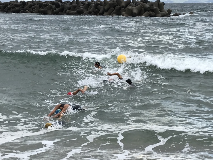 オーシャンスイム練習