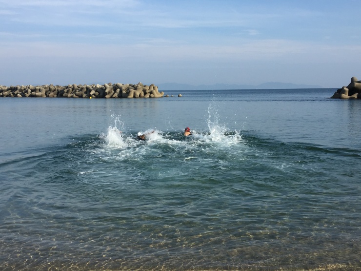 オーシャンスイム練習