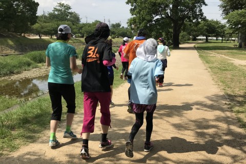 にこにこジョギング