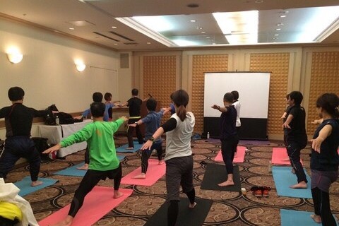 6月16日札幌エクセルACランニング教室:【講義内容】ラン＆ヨガ