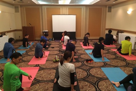 6月16日札幌エクセルACランニング教室:【講義内容】ラン＆ヨガ