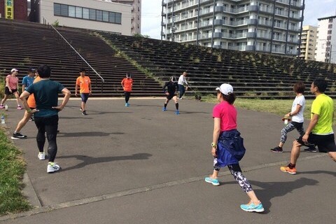 5月25日札幌エクセルACランニング教室【北オホーツク１００ｋｍマラソン教室】