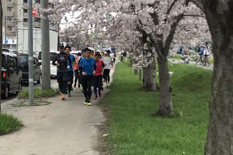 【耐暑トレーニング】2019北海道マラソン・ギリギリ完走部30km走行会