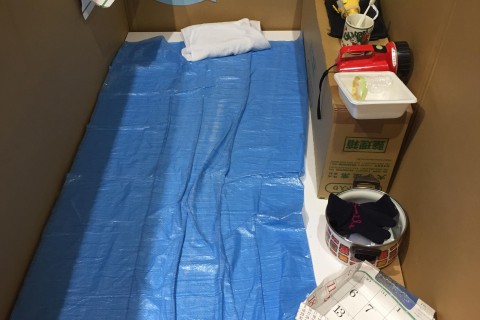 防災xアウトドア/スポーツ「避難所ワークショップ」