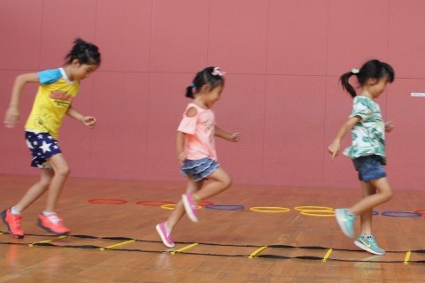 Rb:キッズランニング教室　夏休みにスキルアップ　ランニングドリルレッスン