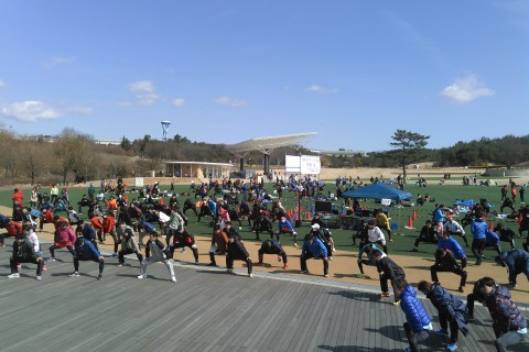 クリスマスリレーマラソン2019　IN　愛・地球博記念公園