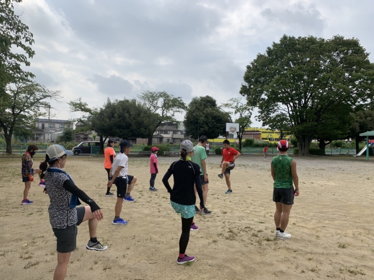 外部でのランニング教室