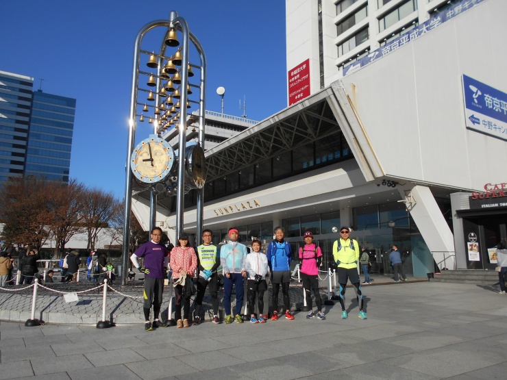 集合解散は中野サンプラザ広場です。