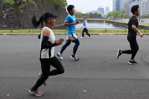 皇居チャリティーリレー