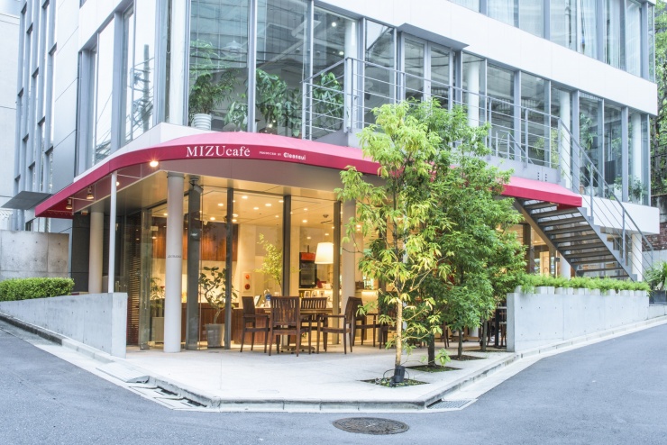MIZUcaf&eacute; Produced by cleansui（会場）