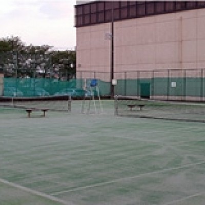 【裾野市民体育館】　テニスコート