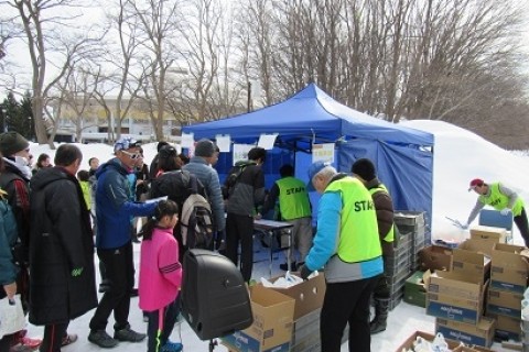 第2回真駒内公園雪上マラソン