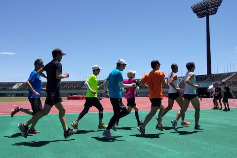 熊谷熱走会練習会