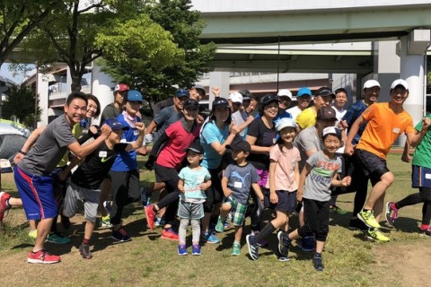 親子でランニング教室