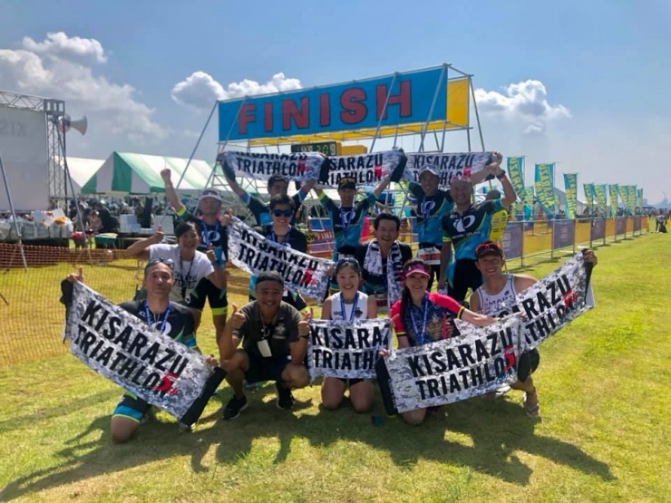 初トライアスロン！みんな笑顔でゴール！！