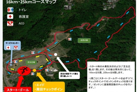 観音山ファミリーパークトレイルラン