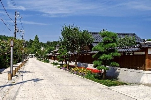 常陸の小京都たつごの里のみち