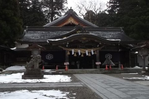 鶴来街並み（ほうらい祭り巡行）を巡る道