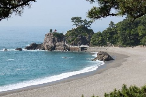 高知城・五台山より桂浜へのみち