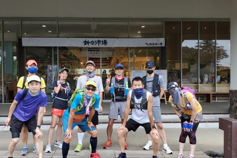 オーバーナイトIn【箱根】駅伝ラン1区～5区　約21　44　66　85　90　108キロ　約7～8分