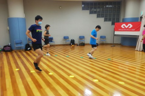 スタジオ内実施：市民ランナーのための「動きづくり運動＆筋トレ」定期練習会