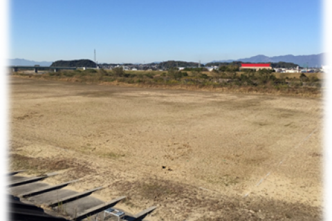 四日市市本郷河川敷グラウンド