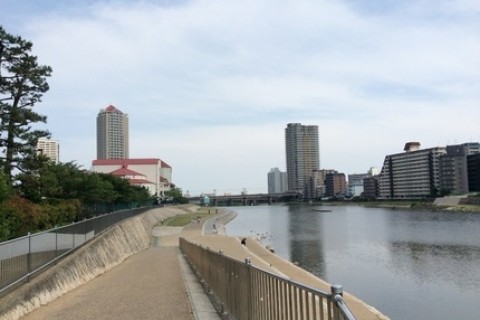 宝塚武庫川河川敷初心者コース