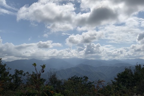 【初中級】【午前の部】【距離5km／累積550ｍ】動山縦走コース