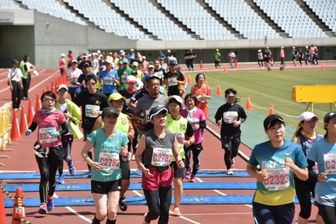 オプテージ Presents 大阪マラソン ファンラン in OSAKA元気スポーツ