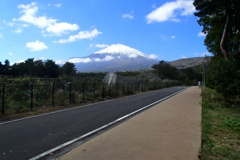 ★小山町-須走1.1km★須走多目的広場