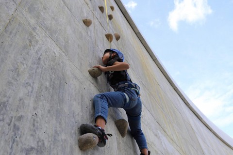 横瀬川ダムクライミングウォール