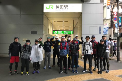 年末恒例！山手線一周ラン2025冬【内回りor外回り】