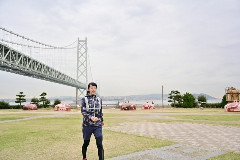 淡路市「花さじき~明石海峡大橋」ロングコース